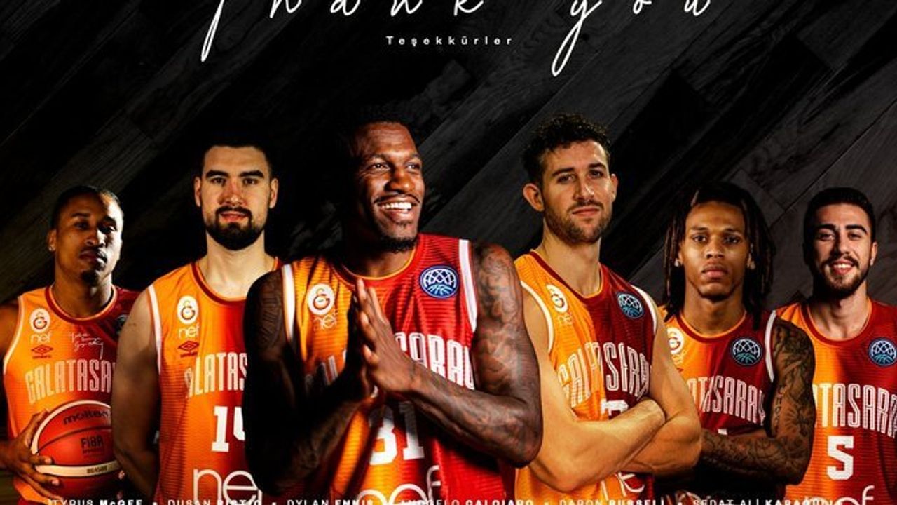 Galatasaray Basketbol Takımı 6 İsimle Yollarını Ayırdı