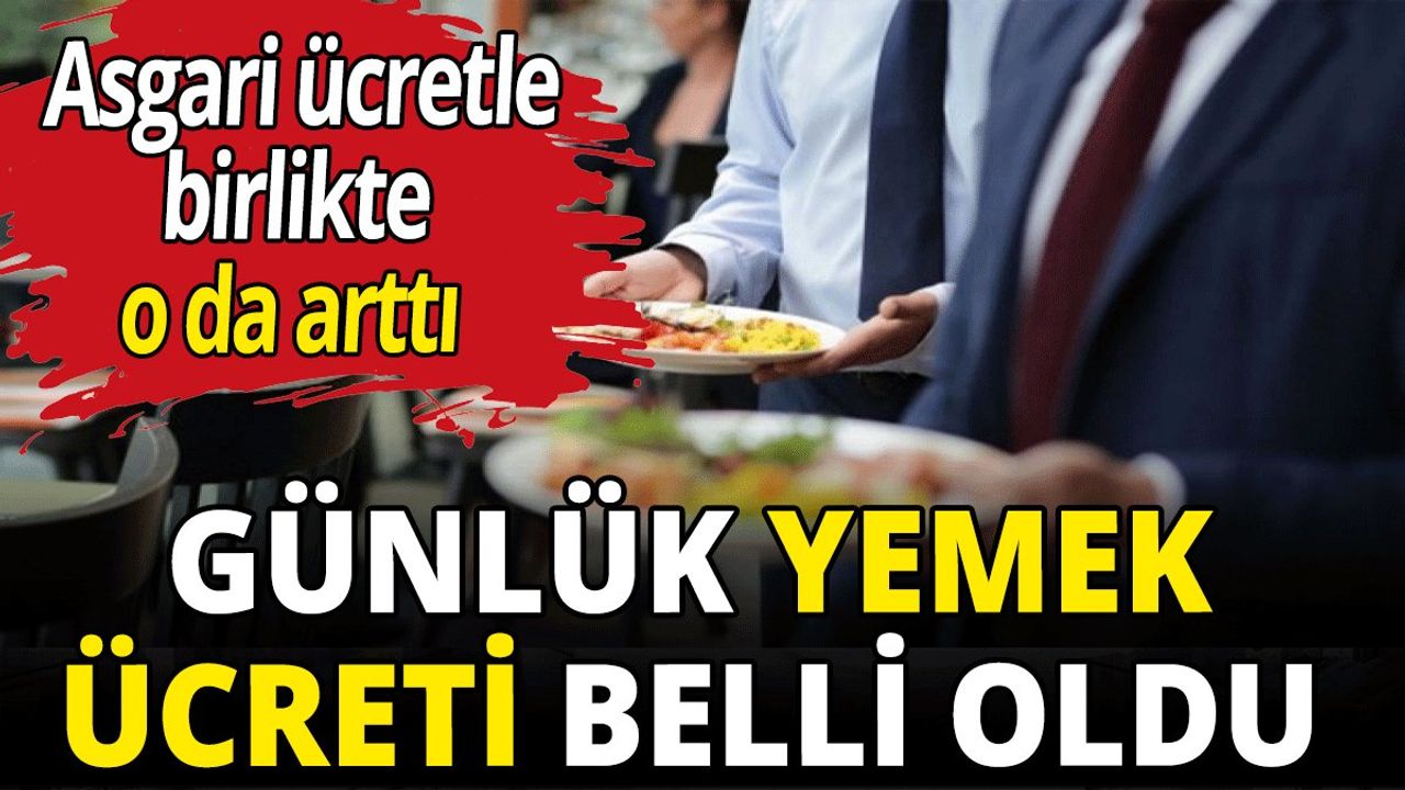 Günlük Yemek Ücreti Belli Oldu: İşverenler Yemek Bedelinden İstisna Edebileceği Kazanç Tutarı Açıklandı