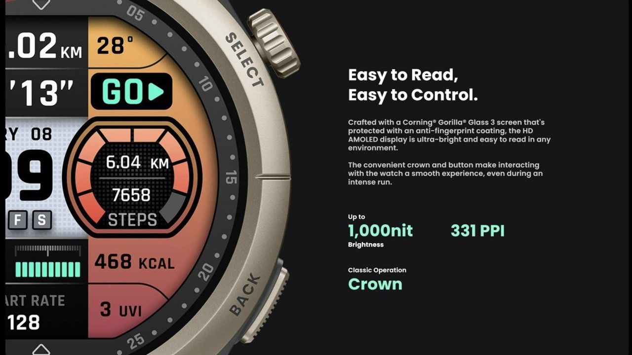 Amazfit Cheetah Pro: Koşucular İçin Özel Tasarım Akıllı Saat
