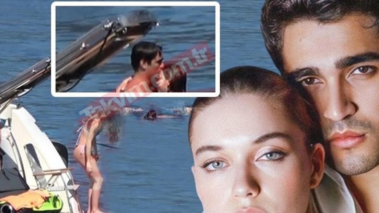 Afra Saraçoğlu ile Mert Ramazan Demir Tekne Tatilinde Öpüşürken Yakalandı