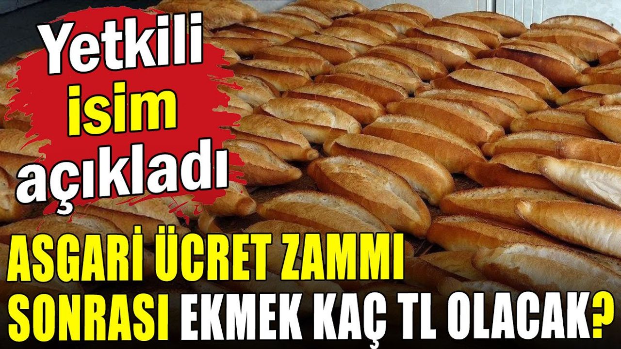 Asgari Ücret Zammının Ardından Ekmek Fiyatlarına Zam Yapılmayacak