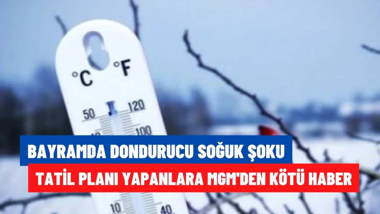 Bayramda Dondurucu Soğuk Şoku! MGM 3 Bölgeyi Uyardı: Rusya Soğuğu Kapıya Dayandı