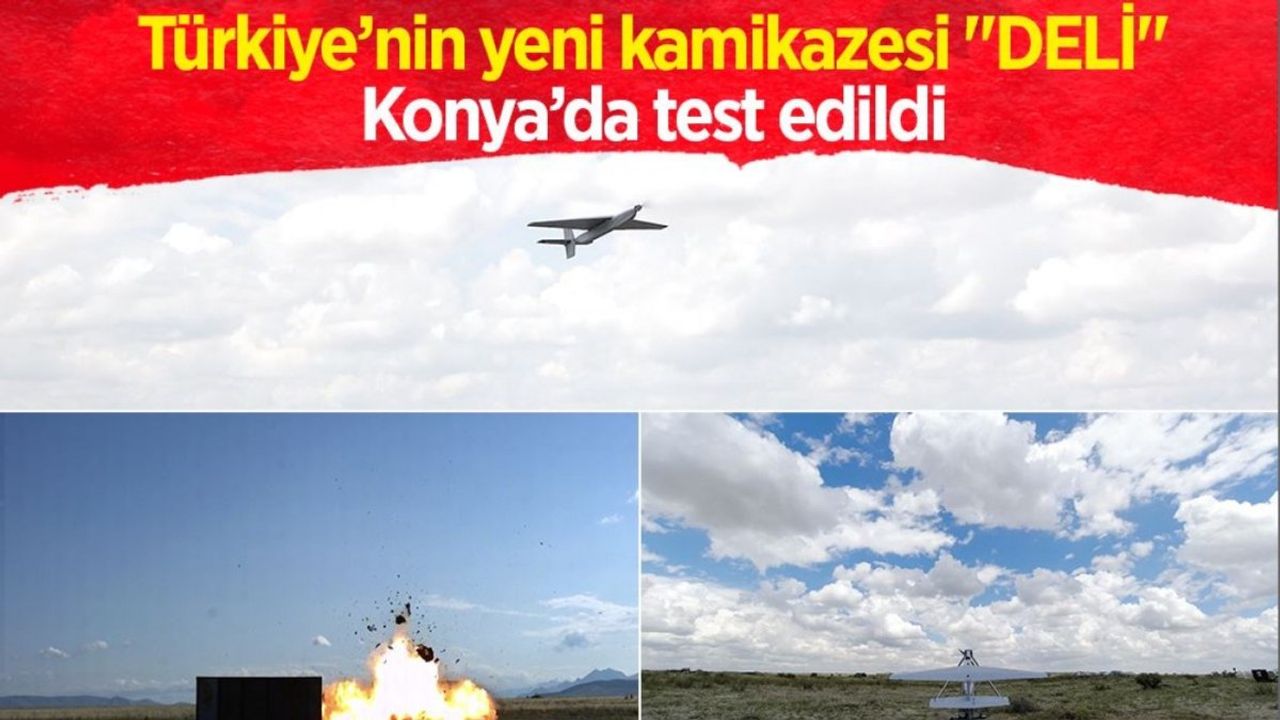 Türk Savunma Sanayisi'nin Kamikaze İHA'sı DELİ Atış Testlerini Başarıyla Tamamladı