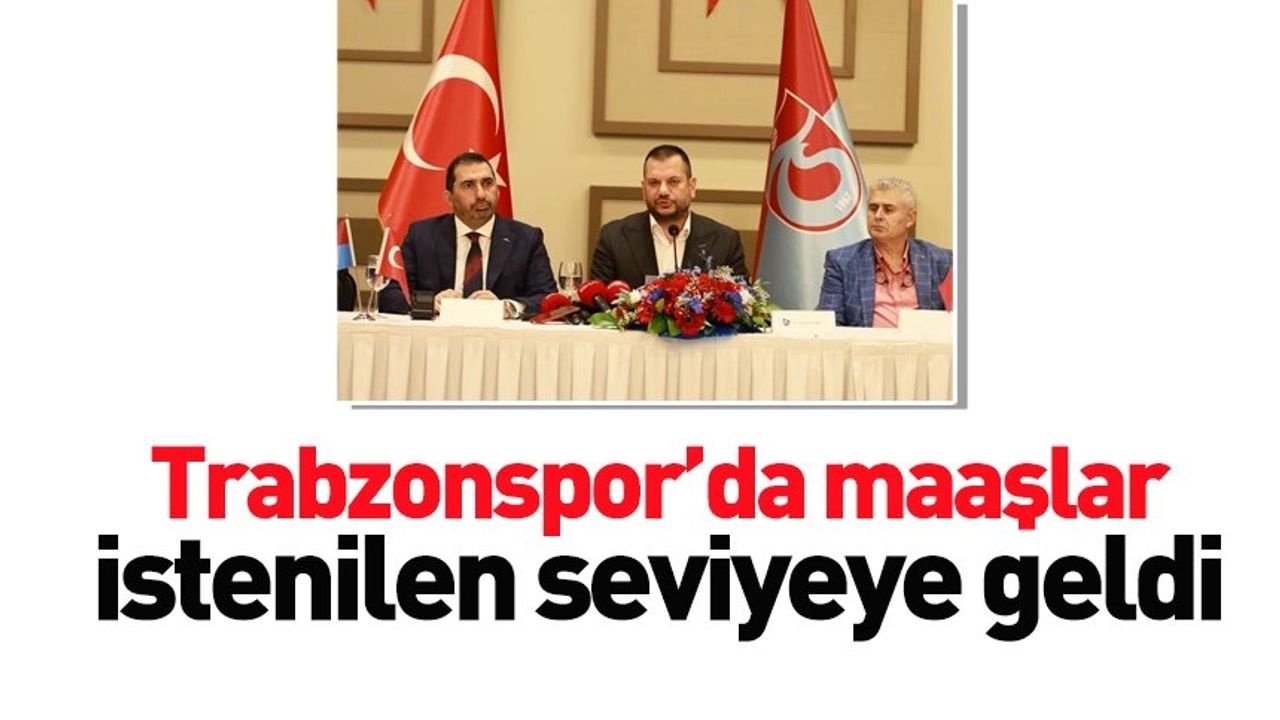 Trabzonspor'un Maaş Bütçesi 25 Milyon Euro'ya Düşürülecek