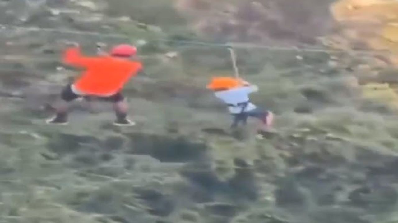 Meksika'da Zipline Yapan 6 Yaşındaki Çocuk 12 Metreden Düştü