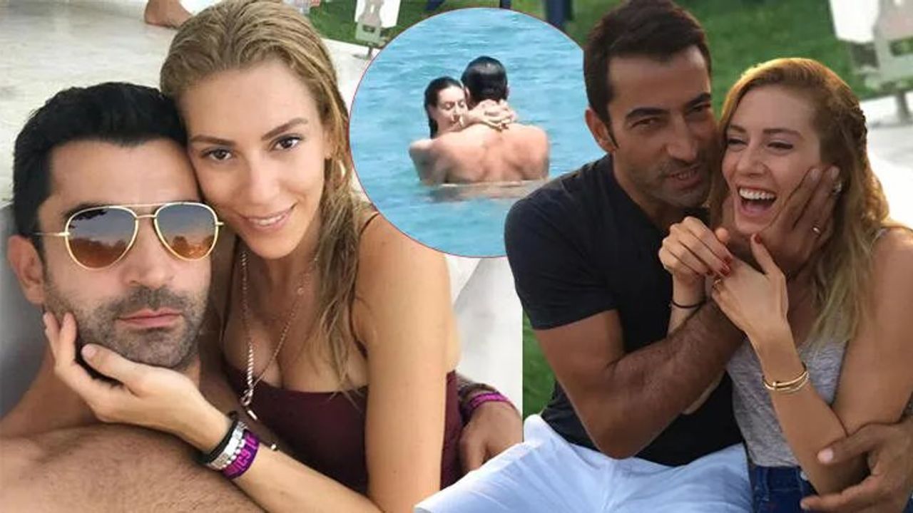 Sinem Kobal ve Kenan İmirzalıoğlu Plajda Romantik Anlar Yaşadı