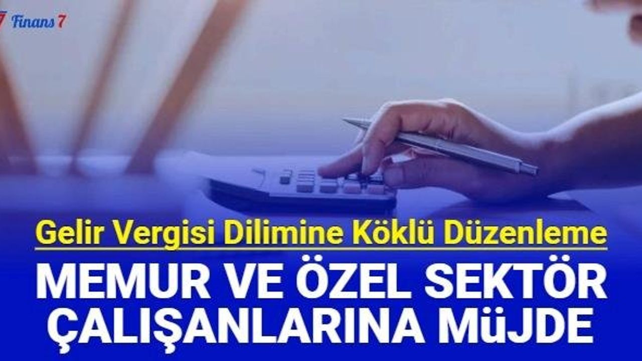 Maaş Zammı Öncesi Vergi Dilimi Düzenlemesi Geliyor