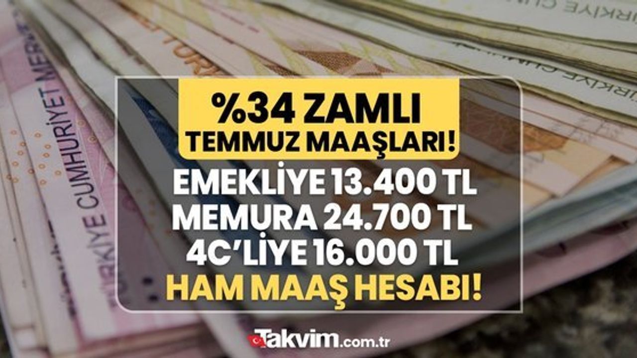 SSK ve Bağ-Kur Emeklilerinin Temmuz Zammı Ne Kadar Olacak?