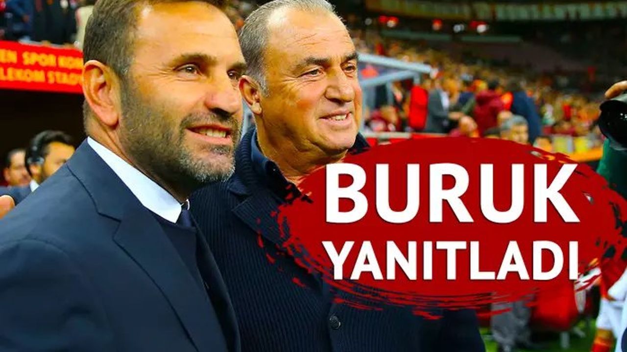Galatasaray Teknik Direktörü Okan Buruk'tan Fatih Terim Açıklaması