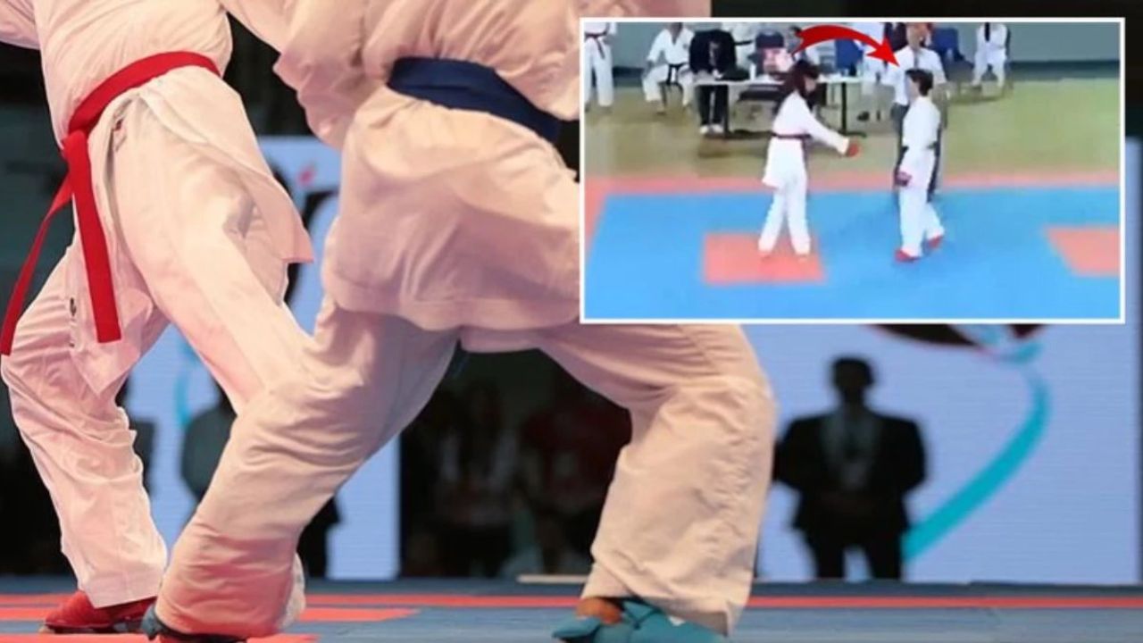 Ermeni Karateci Skandal Hareketiyle Tepki Çekti