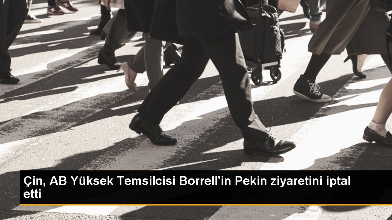 AB Dış İlişkiler ve Güvenlik Politikası Yüksek Temsilcisi Josep Borrell'in Pekin Ziyareti İptal Edildi