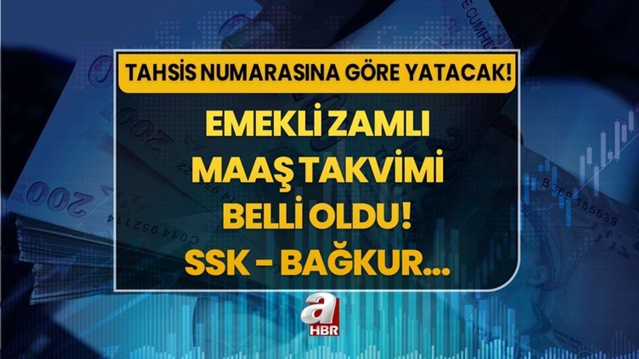 Emekli ve Memur Maaşlarına Zam Geldi: Temmuz Zamlı Maaş Takvimi