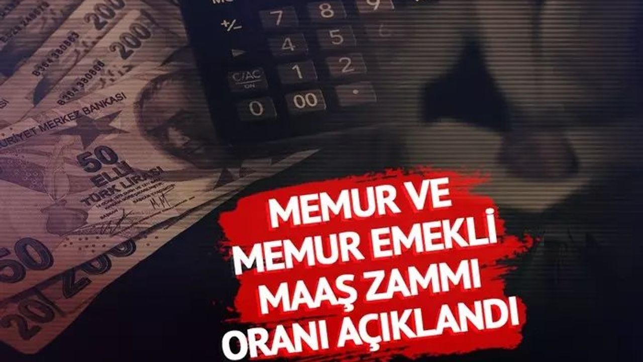 Son Dakika: Memur Maaş Zammı Ne Kadar Oldu?