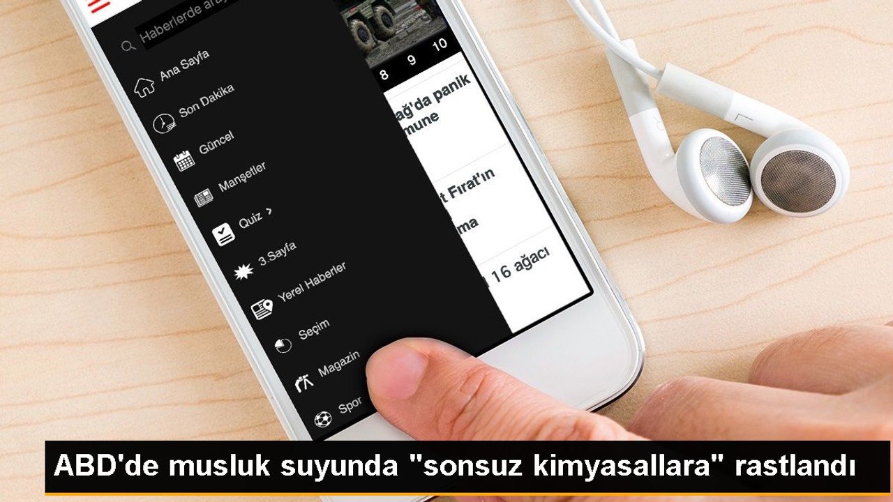 Musluk Suyunda Kimyasallara Rastlandı