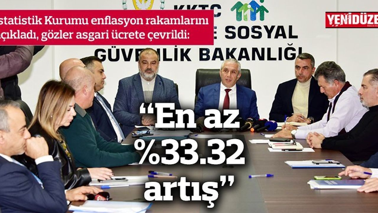 Asgari Ücrette %33.32 Artış Beklentisi