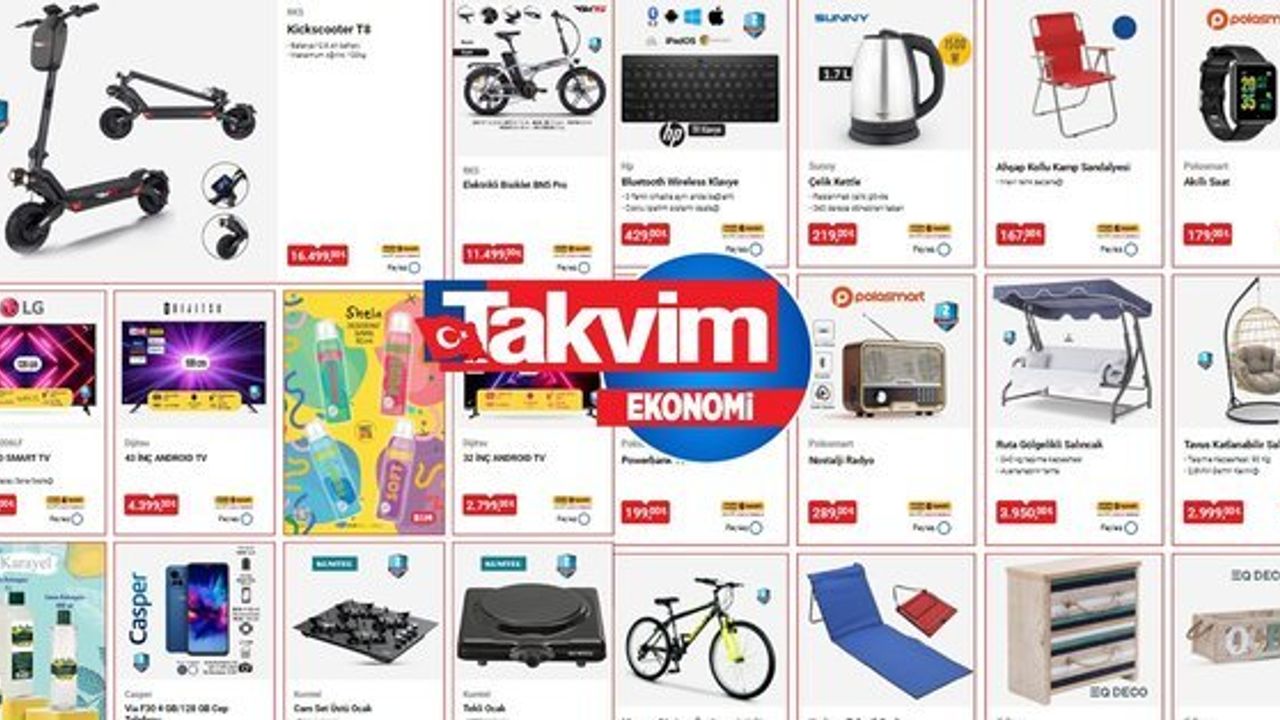 BİM Temmuz Ayı Aktüel Ürünler ve İndirimler