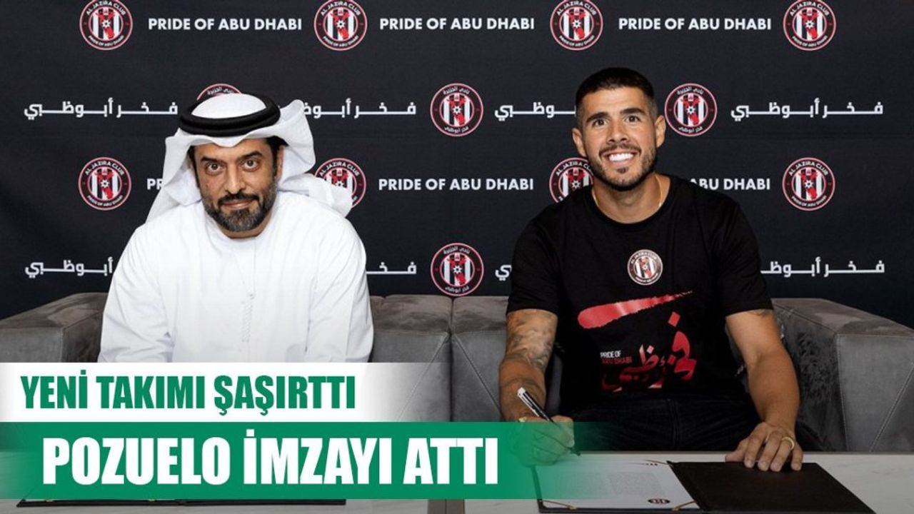Konyaspor ile anlaşamayan Pozuelo, Arap ekibine imza attı
