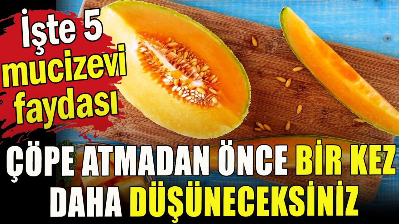 Kavun Çekirdeğinin 5 Mucizevi Faydası