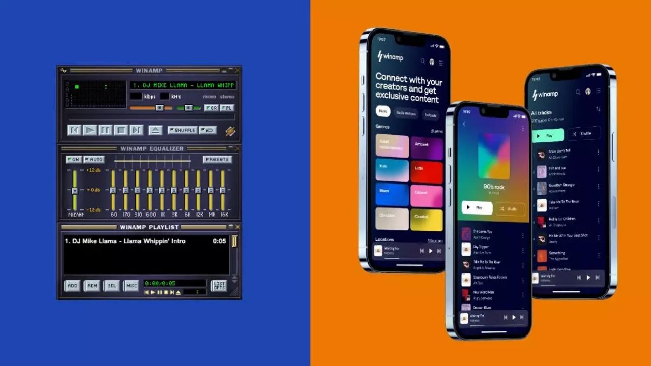 Winamp Mobil Platformlarda Yeniden Yayında