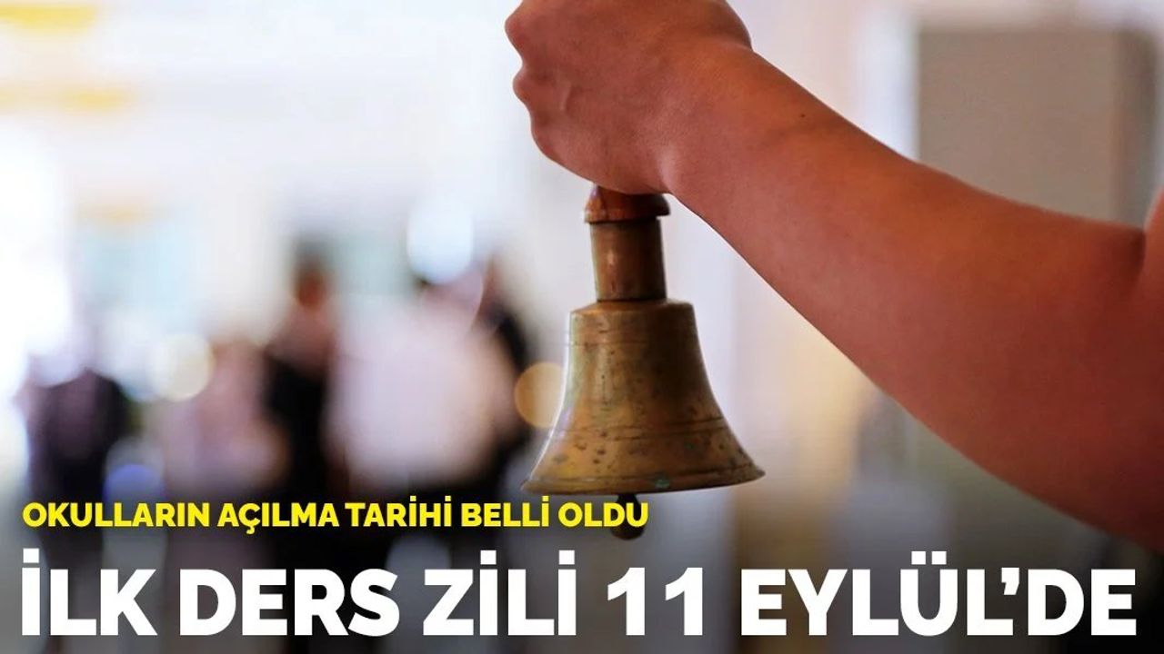 2023-2024 Eğitim ve Öğretim Yılı Çalışma Takvimi Belli Oldu