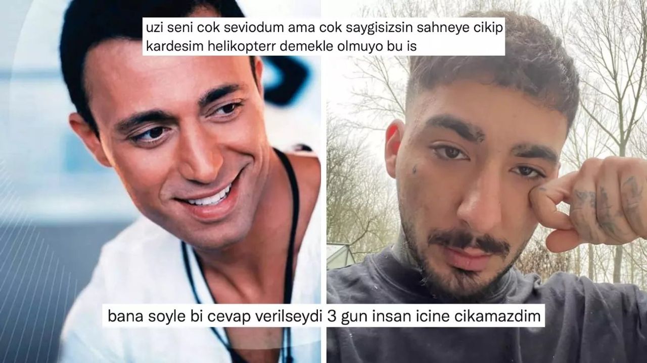 Uzi ve Mustafa Sandal Arasında Konser Tartışması