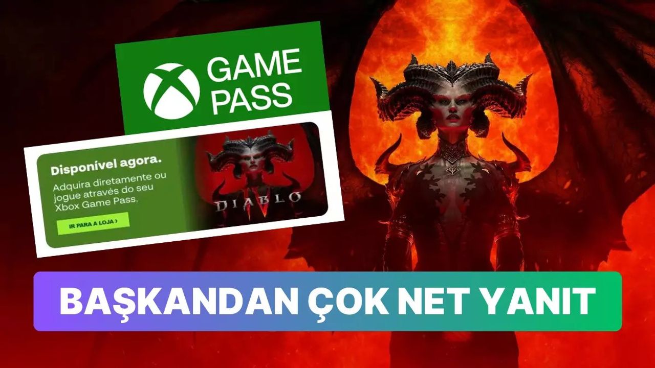 Diablo 4'ün Game Pass'e Eklenme İddialarına Blizzard'dan Yanıt