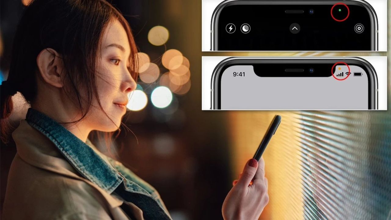 iPhone Ekranındaki Renkli Noktaların Anlamı