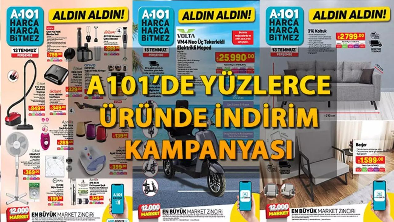 A101'de Bu Hafta Dikkat Çeken Ürünler