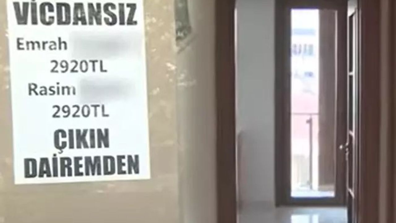 Maltepe'de Ev Sahibi Kiracıları İfşa Etti