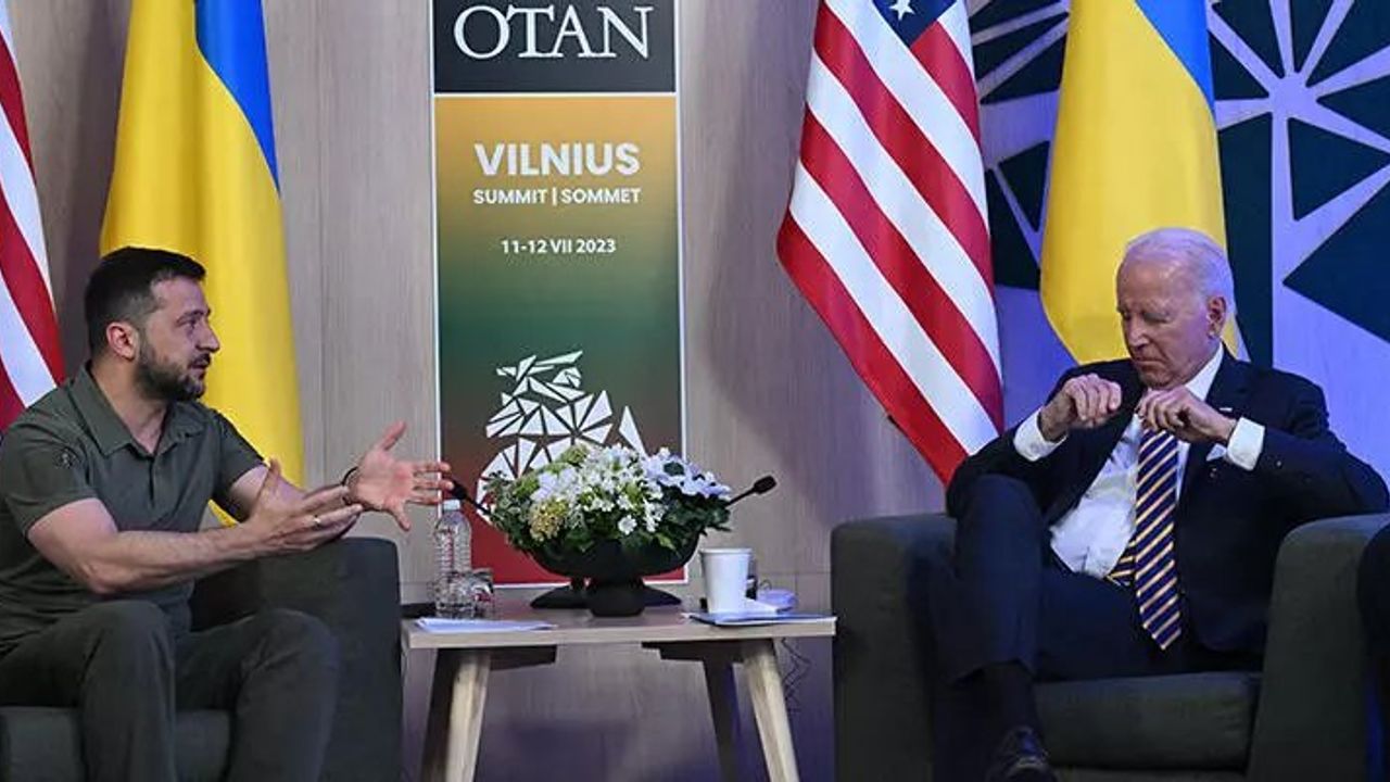 Ukrayna Devlet Başkanı Zelenskiy, Amerika Birleşik Devletleri Başkanı Biden ile Güçlü Bir Görüşme Gerçekleştirdi