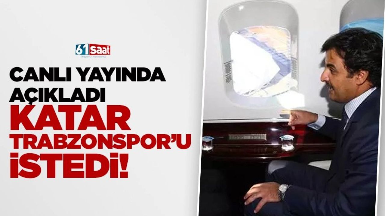 Haber Global Yorumcusu Melik Yiğitel: Katarlılar Trabzonspor'u İstiyor