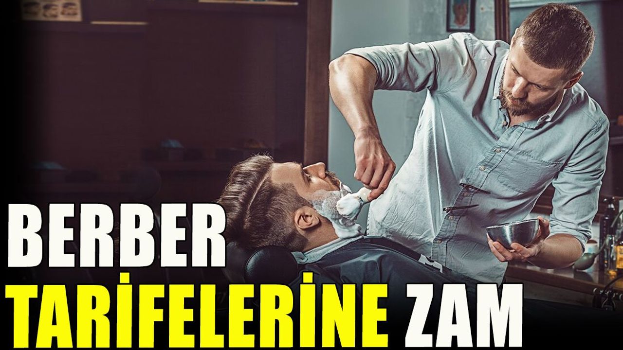 Sinop'ta Berber Tarifelerine Zam Geldi