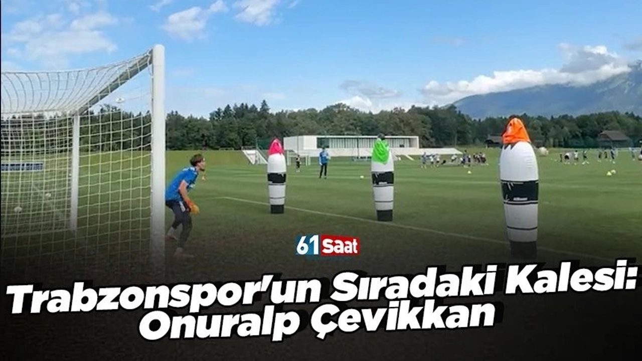 Trabzonspor'un Genç File Bekçisi Onuralp Çevikkan Performansıyla Dikkat Çekiyor