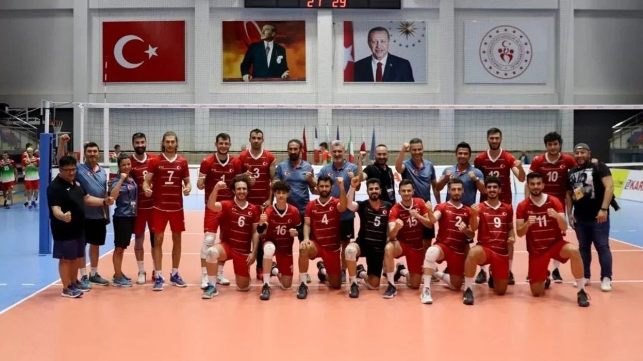 Türkiye, Avrupa İşitme Engelliler Voleybol Şampiyonası'nda Altın Madalya Kazandı