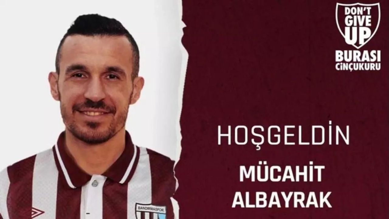 Bandırmaspor, Mücahit Albayrak ile 1 Yıllık Anlaşma Sağladı