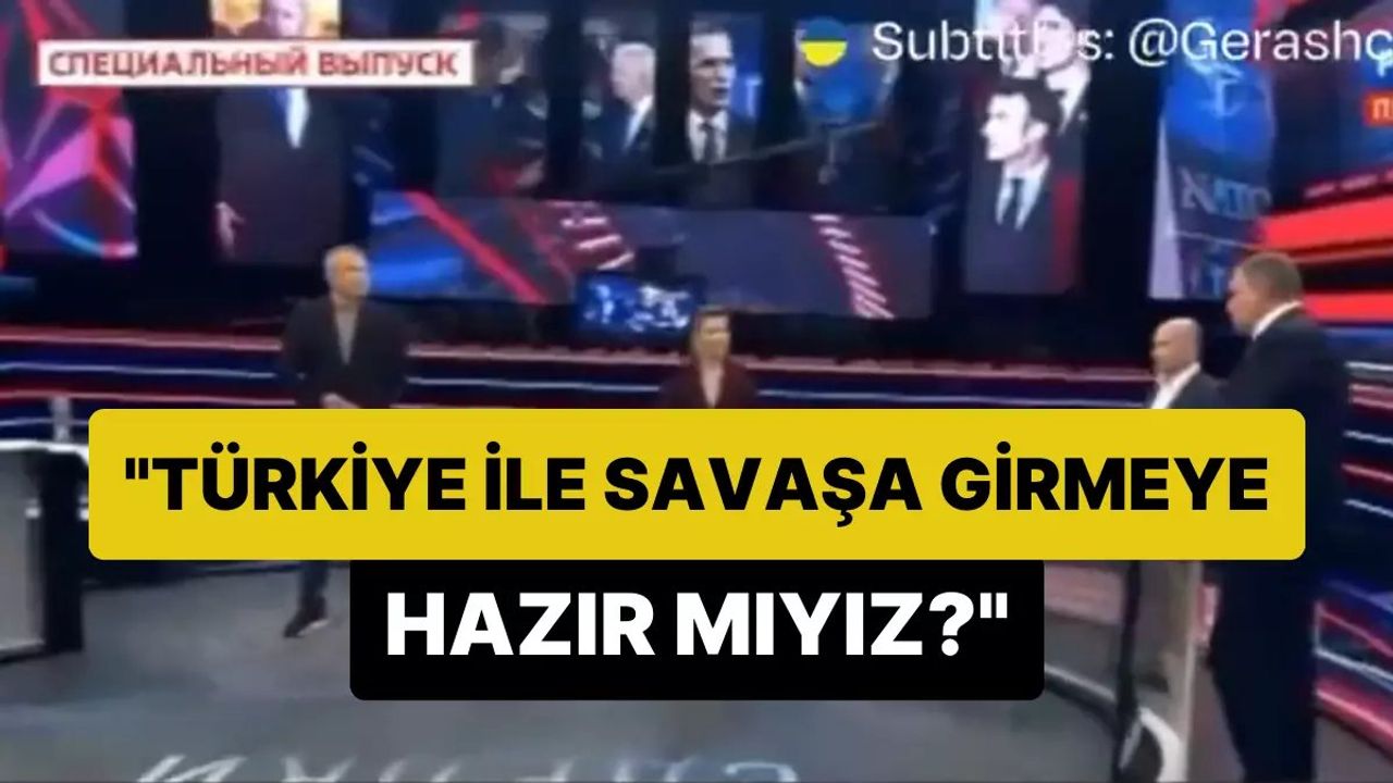 Rus Televizyonlarında Putin Propagandistlerinin Yaptığı Tartışma Gündem Oldu