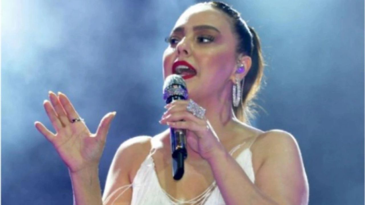 Ebru Gündeş Konserinde Elbise Şoku