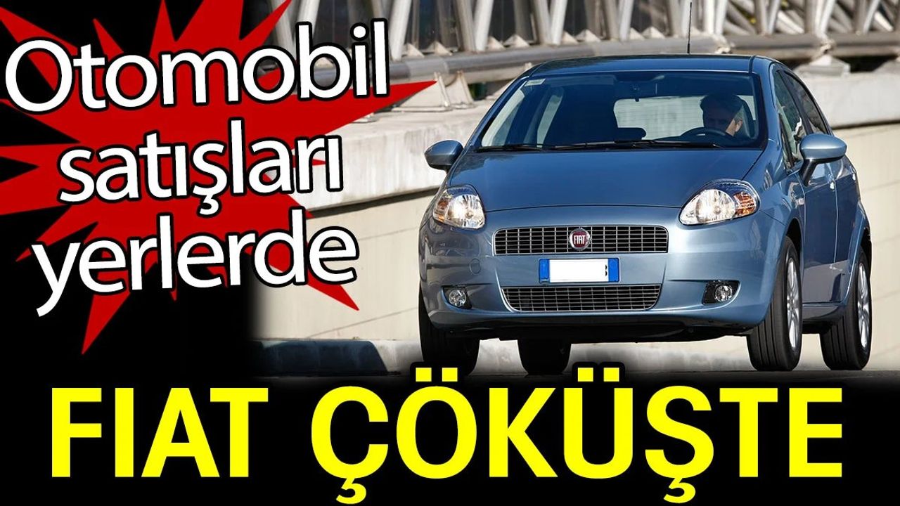 Fiat ve Alfa Romeo'da Otomobil Satışları Düştü