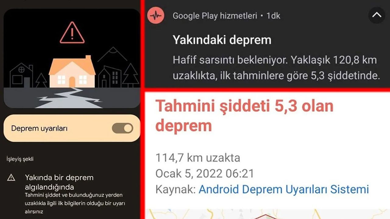 Android'de Deprem Uyarı Sistemi Nasıl Aktif Edilir?