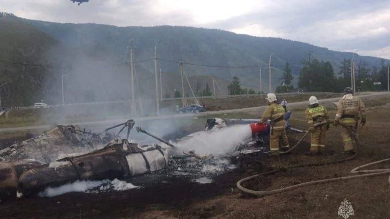 Rusya'da Helikopter Kazası: 6 Ölü, 7 Yaralı