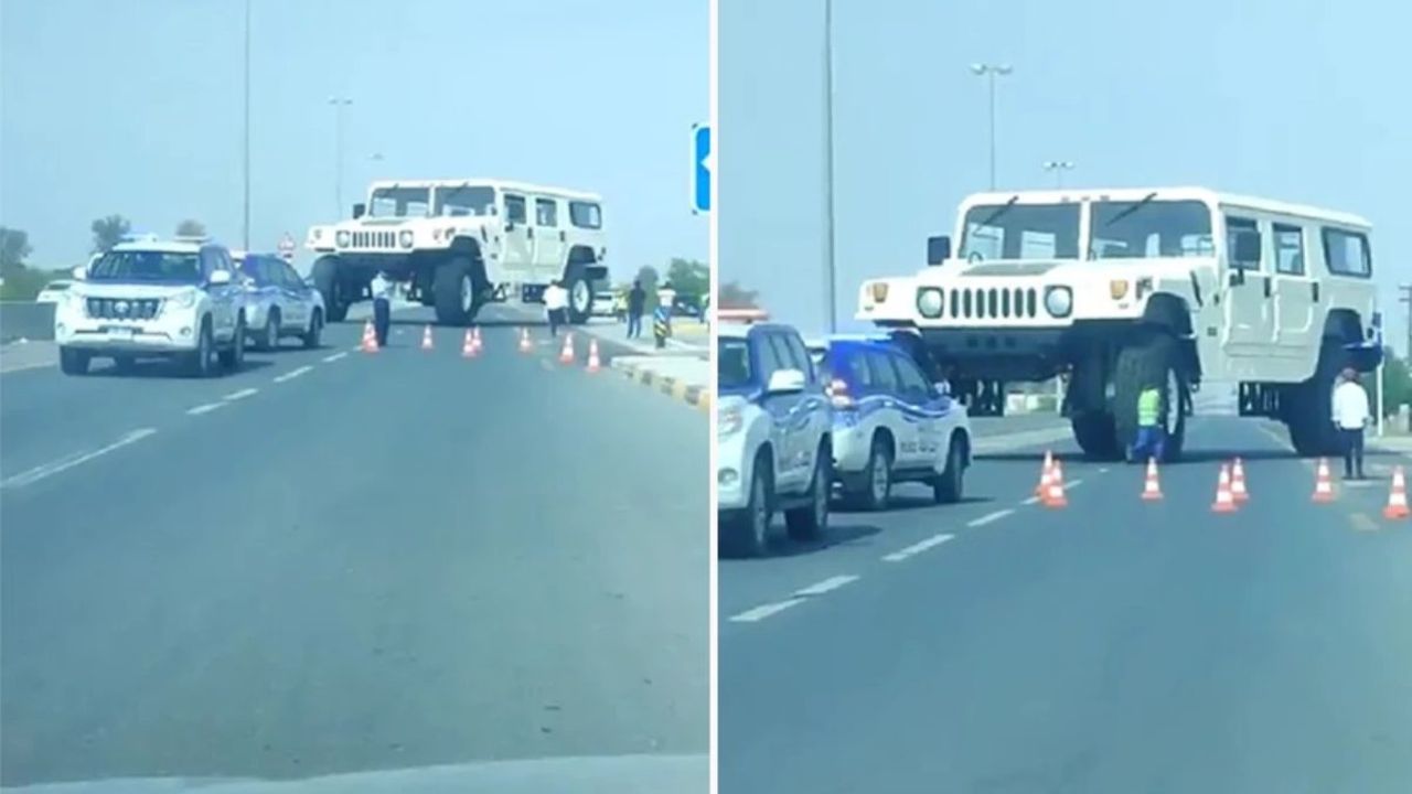 Dubai'de Dünyanın En Uzun Arabası Trafiğe Çıktı