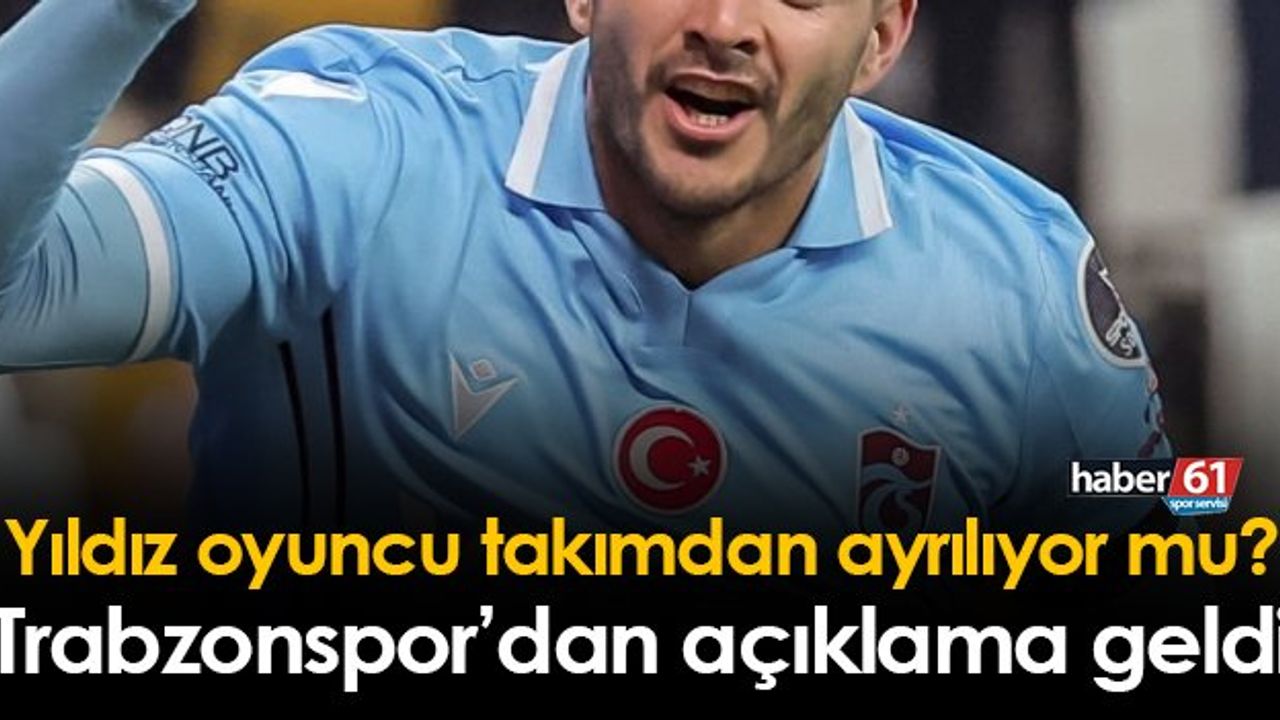 Maxi Gomez'e teklif var mı? Trabzonspor'da en yetkili isim açıkladı