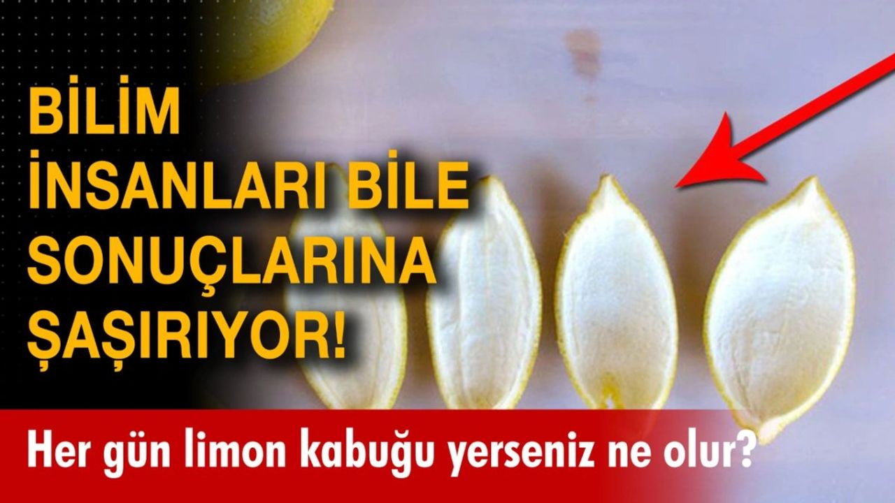 Limon Kabuğunun Faydaları