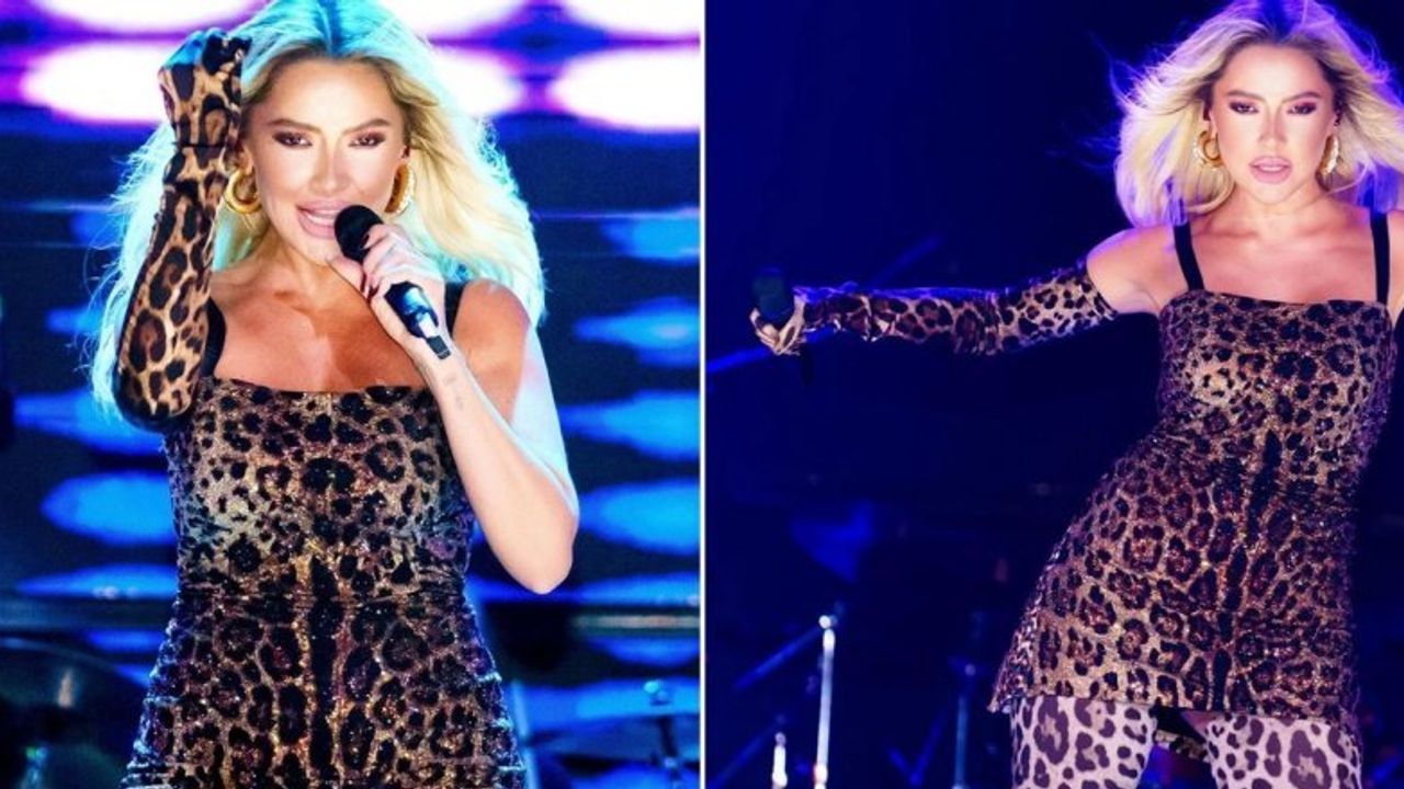 Hadise, Leopar Tarzıyla Yenikapı Konserinde Göz Kamaştırdı!