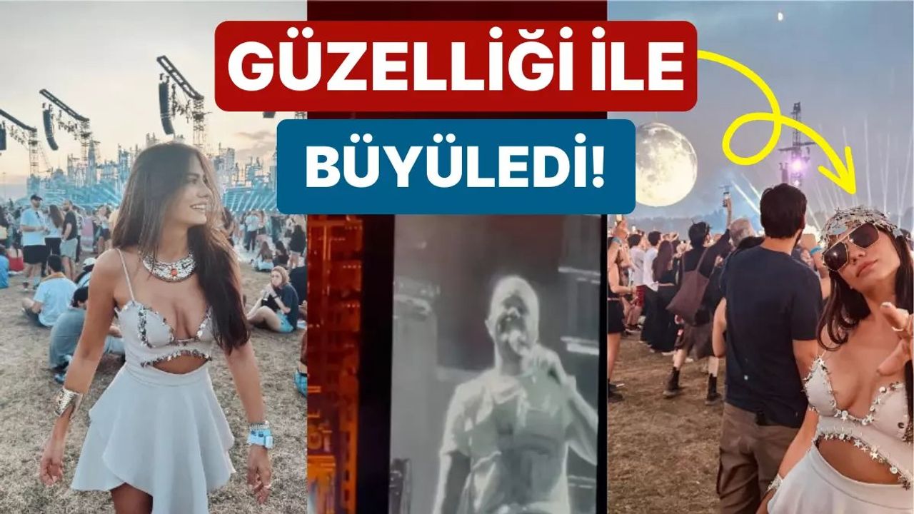 Demet Özdemir, The Weeknd'in konserine katıldı