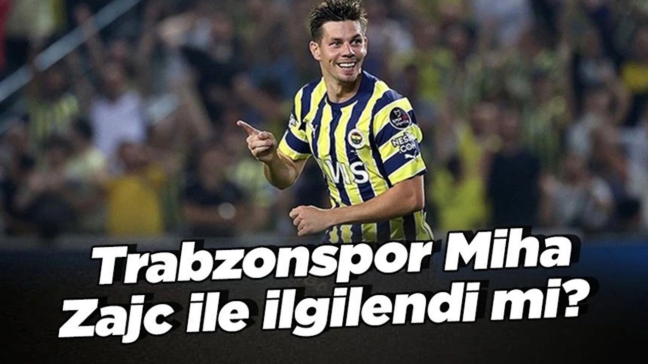 Fenerbahçe, Miha Zajc ile Sözleşme Uzatma Konusunda Anlaştı