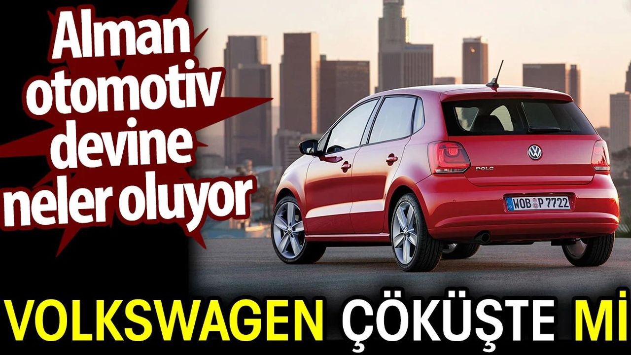 Volkswagen Çin'in Yükselişiyle Çöküşte mi?