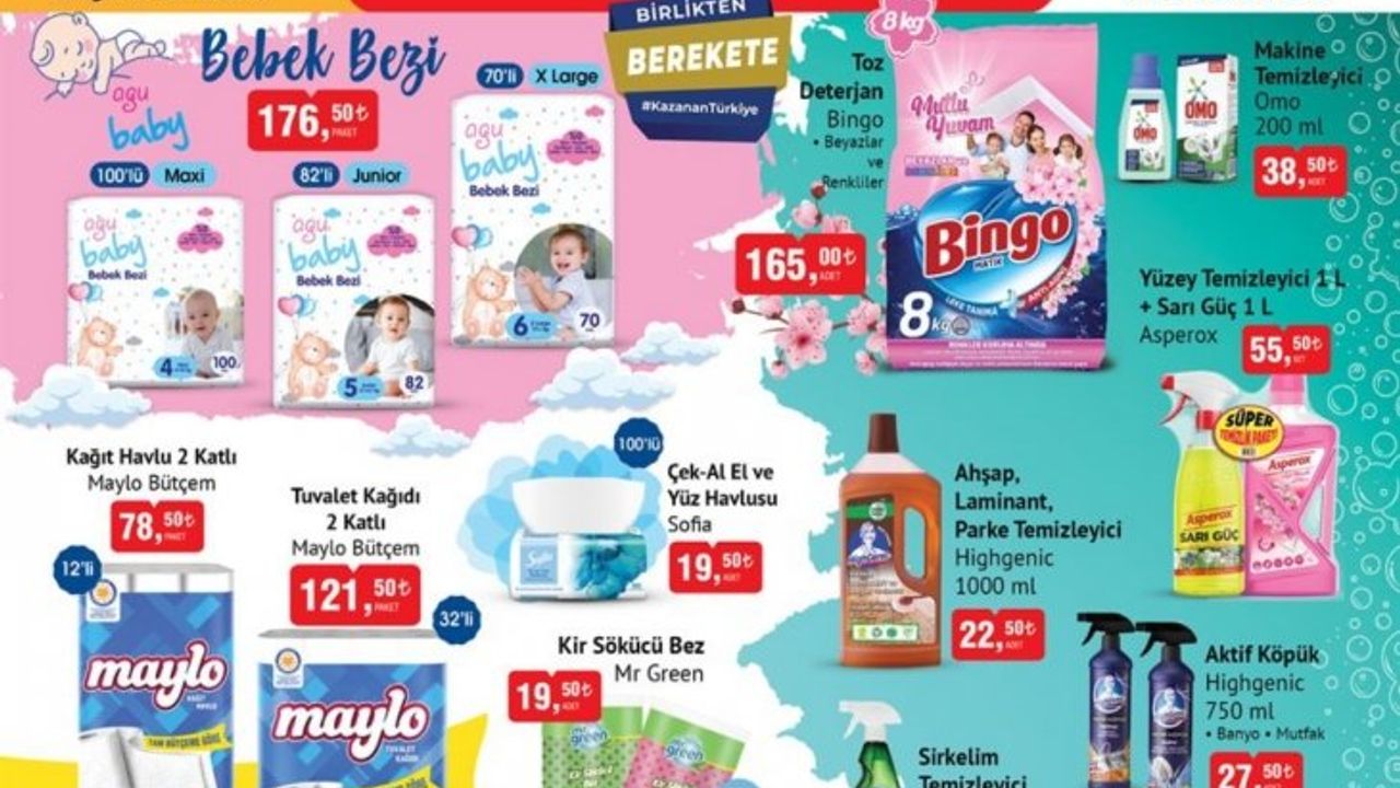 BİM’den Ağustos İndirimleri: Bingo Toz Deterjan ve Omo Makine Temizleyici Fiyatları Düştü!