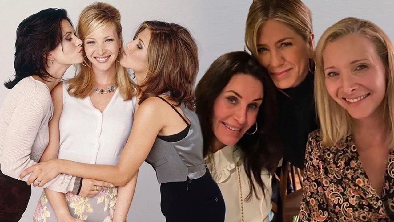 Friends Dizisinin Yıldızlarından Lisa Kudrow'un Doğum Günü Kutlaması