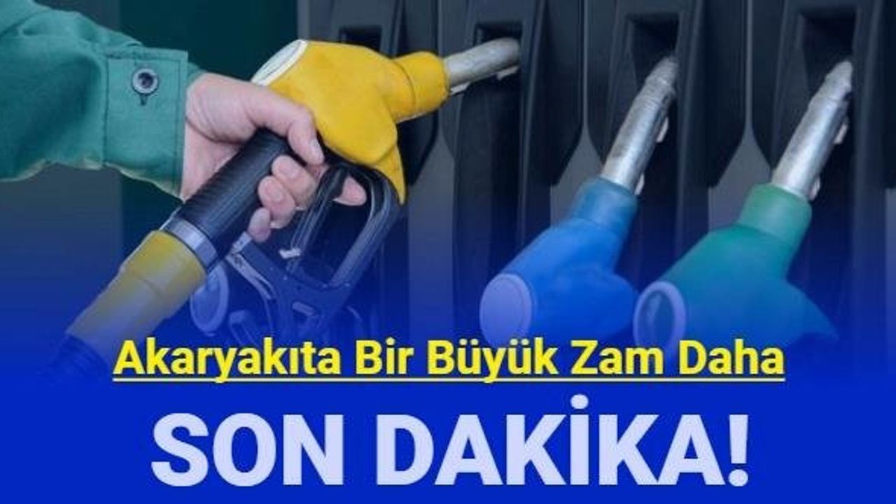 Benzine 2 TL Zam Geldi mi?